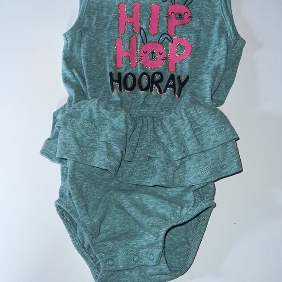 🛍 PRETTY LITTLE GIRLS ROMPER SIZE 12 MONTHS - Picture 3 of 7